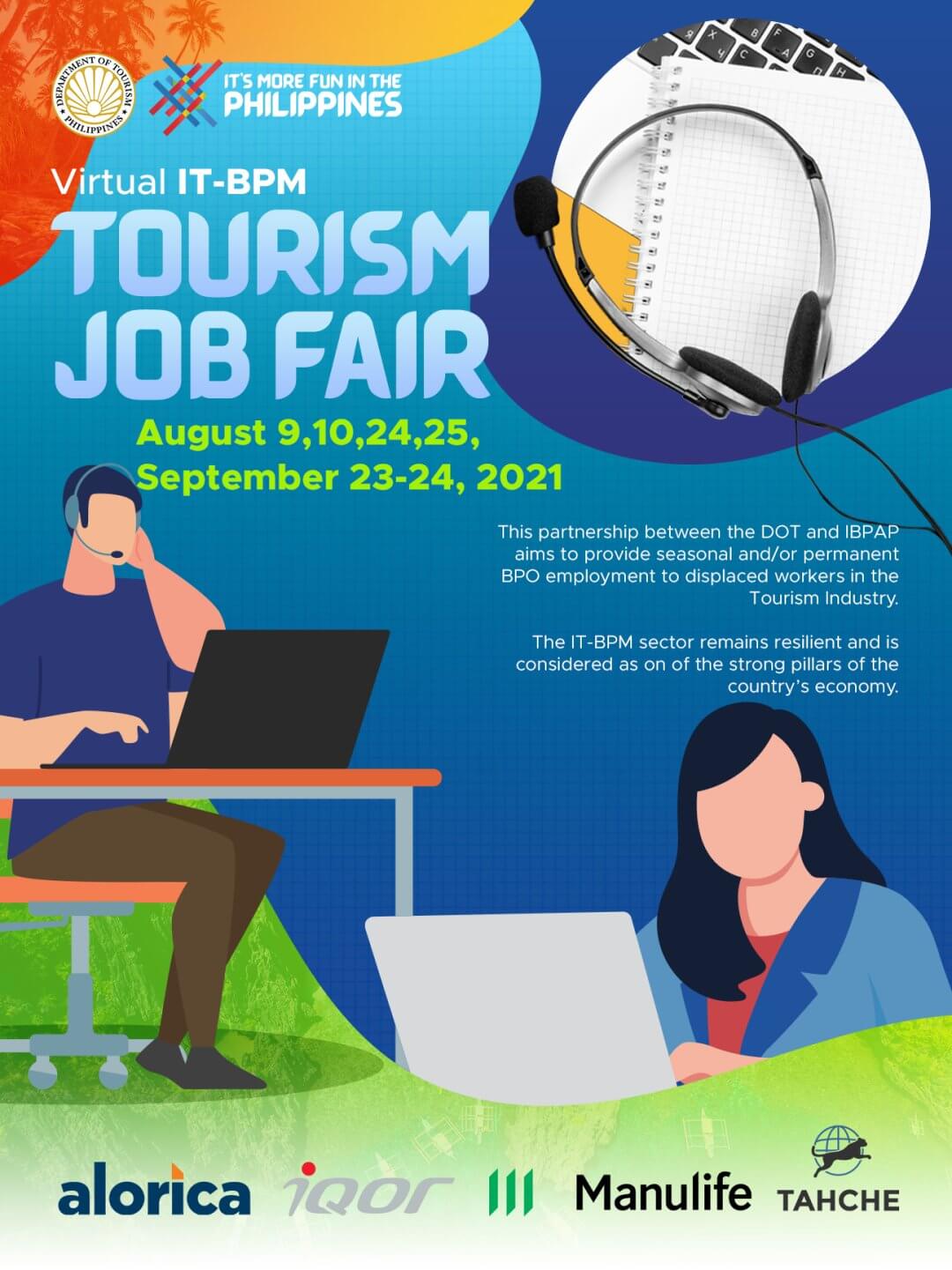DOT: Virtual IT-BPM Tourism Job Fair